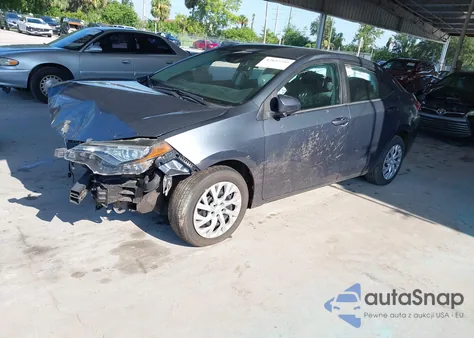 2019 Toyota Corolla Le из США, поврежденный, VIN 5YFBURHEXKP887584